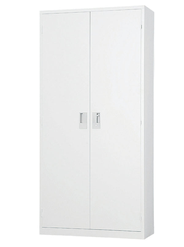 豊國工業 壁面収納庫深型オープンH2100 ホワイト HOS-O2X BN-90色