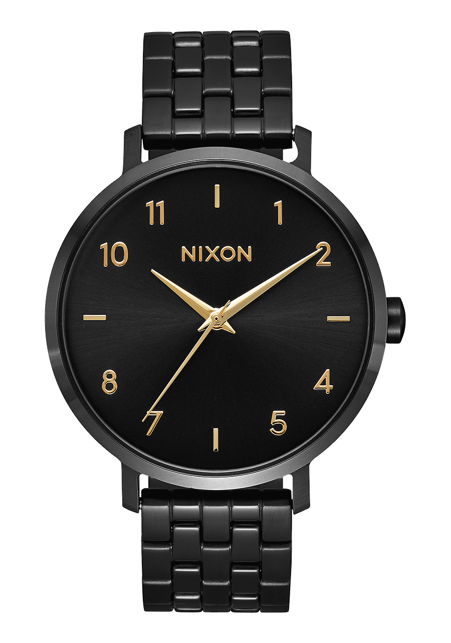 Nixon Reloj Arrow - Negro/dorado