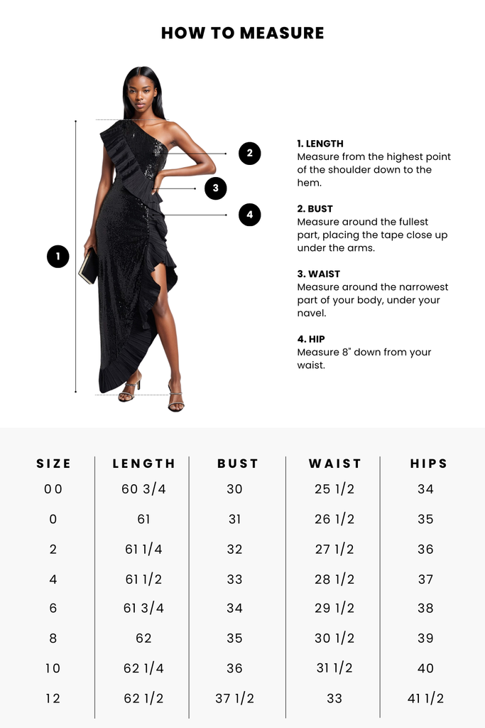 The Mercer Size Chart – ONE33 SOCIAL