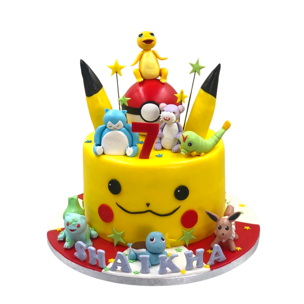 Pikachu and Friends Cake | Birthday Cake In Dubai | Cake Delivery ...