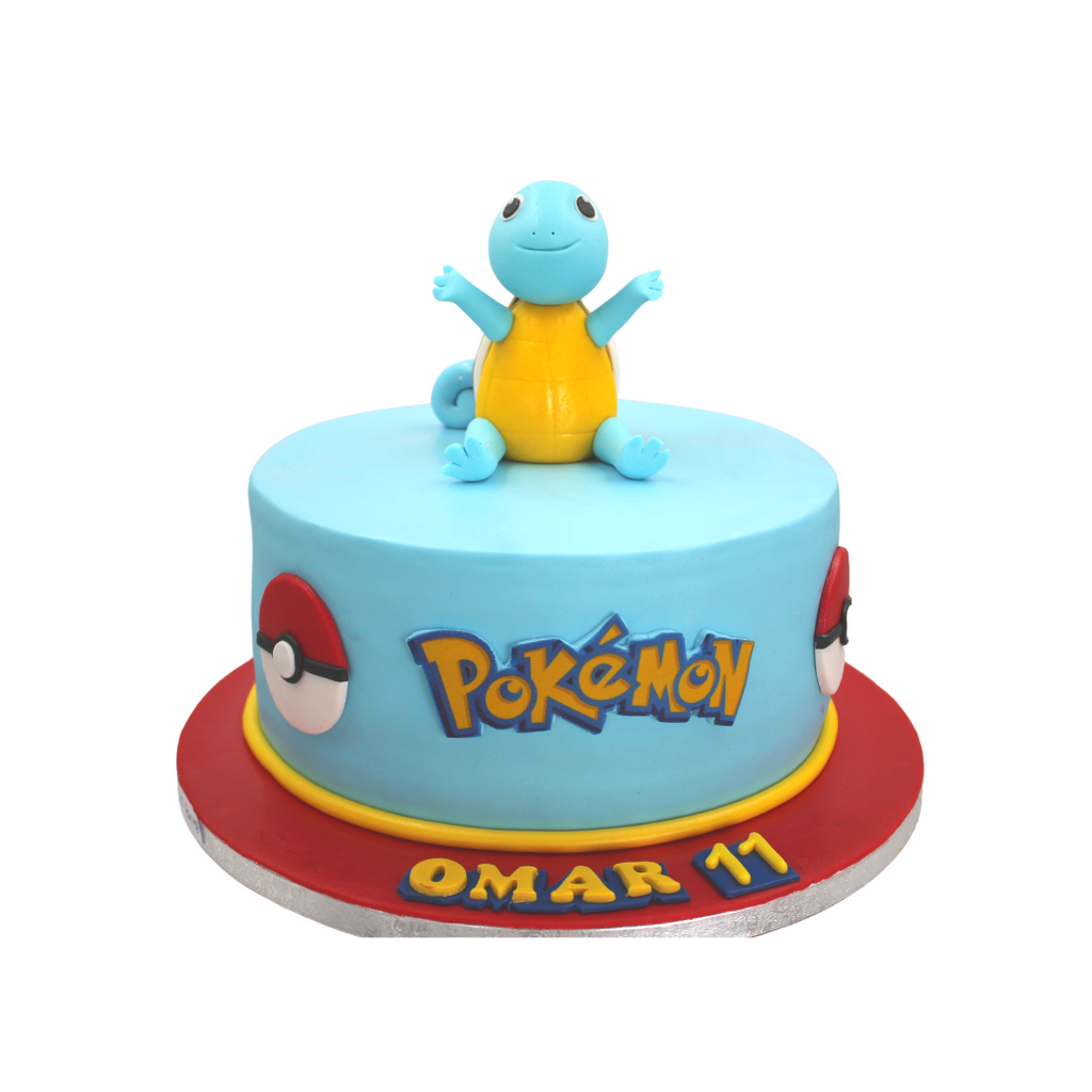 Squirtle Pokemon Cake | Birthday Cake In Dubai | Cake Delivery ...