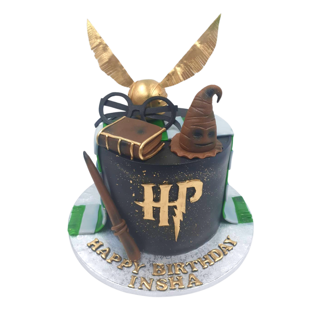 Harry Potter Slytherin Scarf Cake | Birthday Cake In Dubai | Cake ...