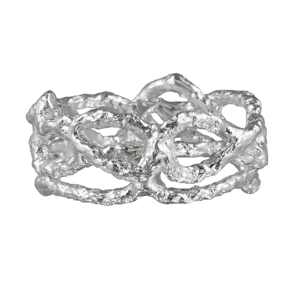 fishing net ring – Sandrine B.