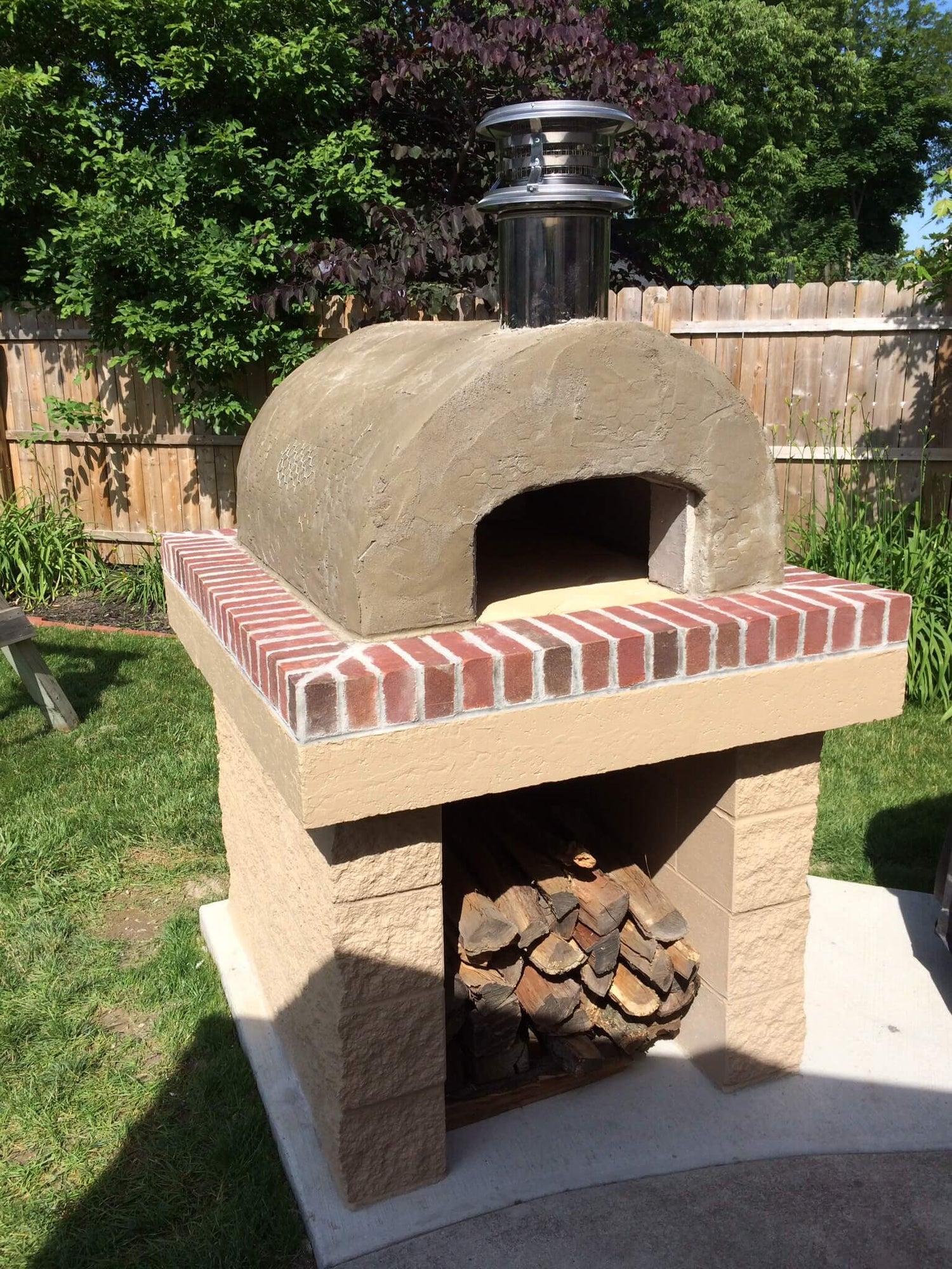 Outdoor Pizza Ovens: How We Built This GORGEOUS Outdoor Pizza Oven –  BrickWood Ovens