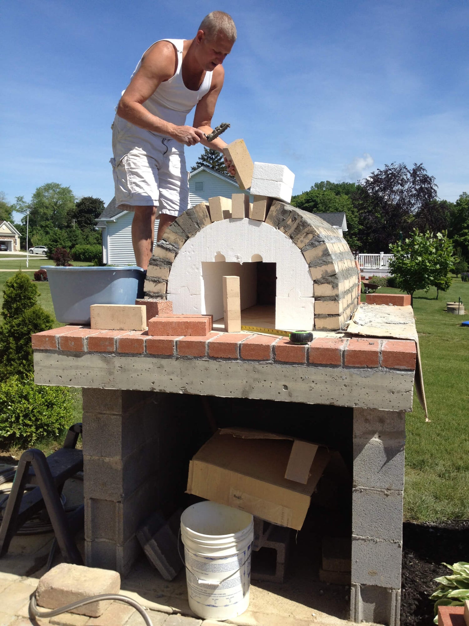 Outdoor Bread Oven  How to Build an Outdoor Bread Oven on a Budget –  BrickWood Ovens