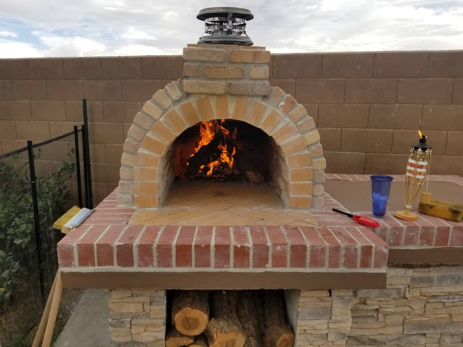 Outdoor Pizza Ovens: How We Built This GORGEOUS Outdoor Pizza Oven –  BrickWood Ovens