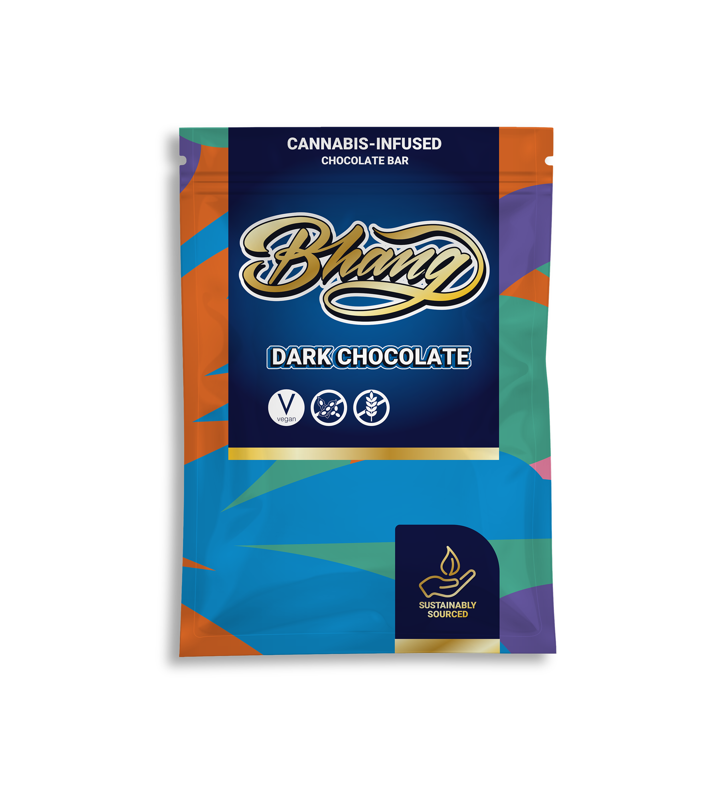 bhang dark chocolate edible