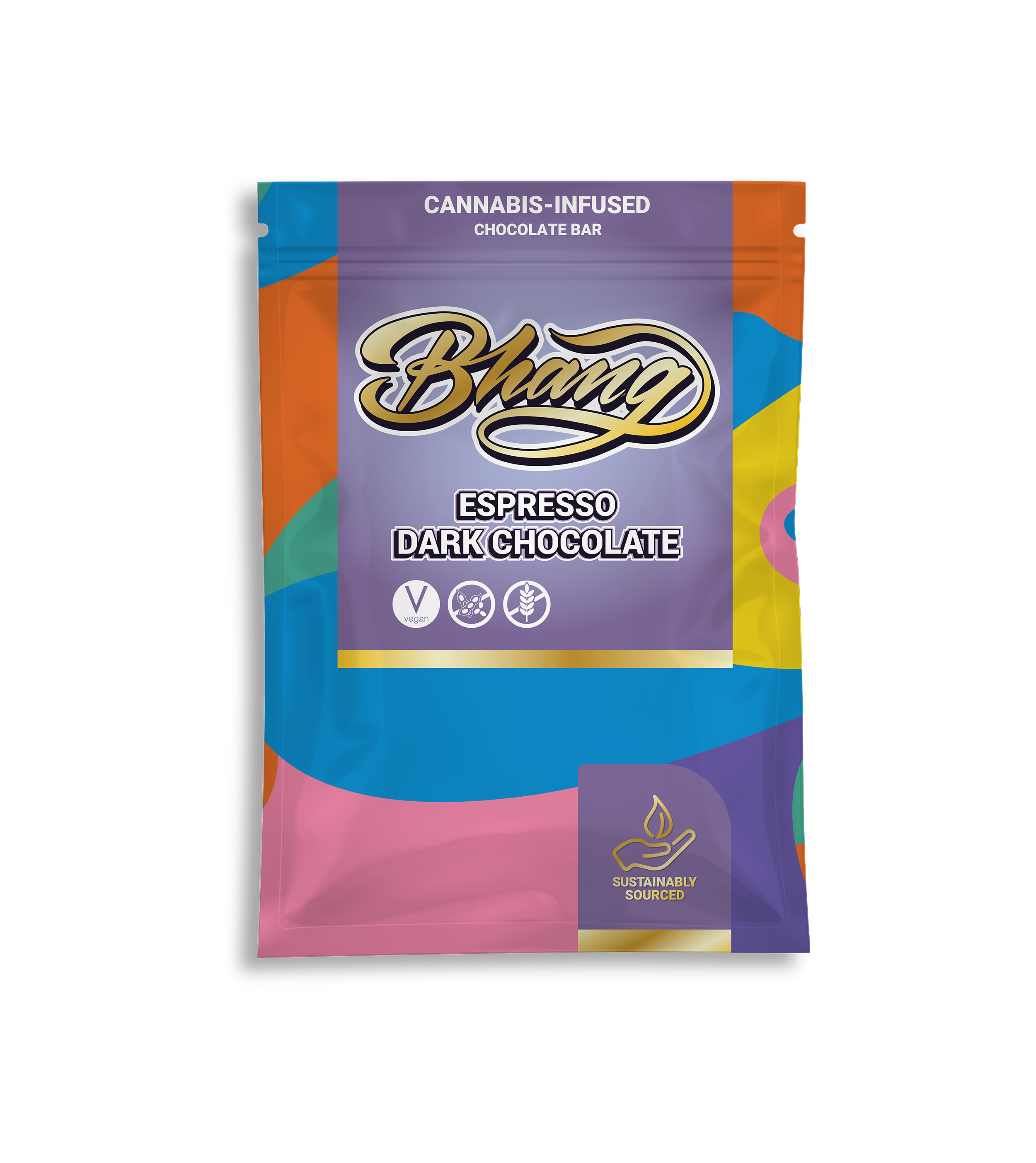 bhang espresso dark chocolate edible