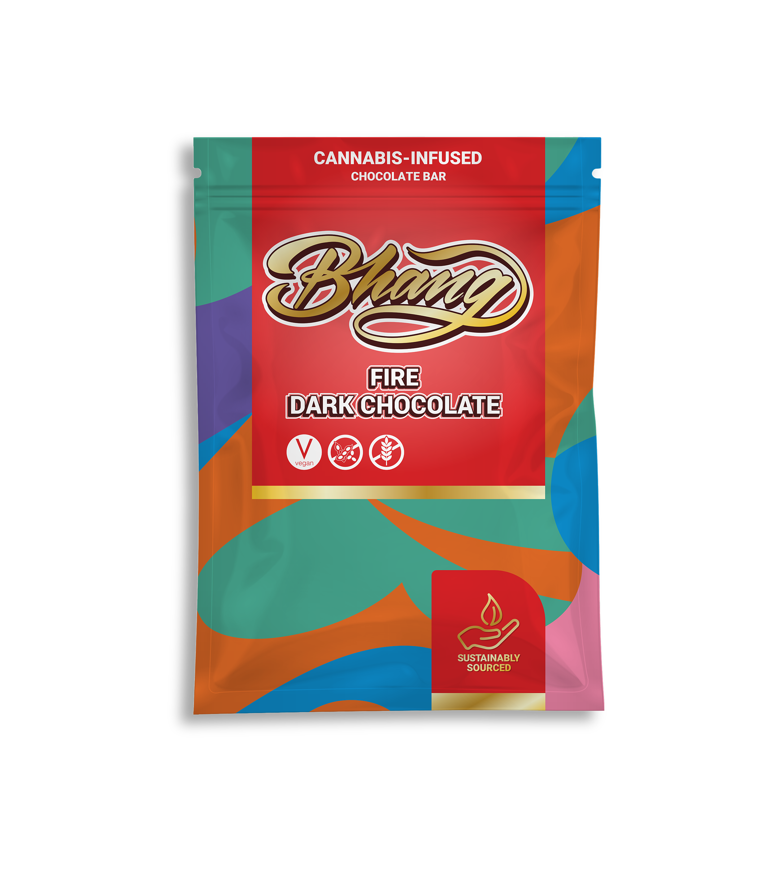 bhang fire dark chocolate edible