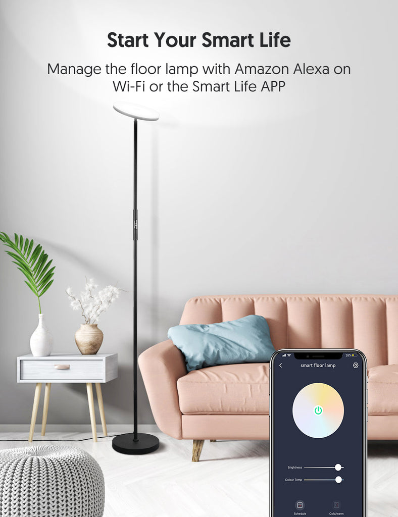 sky smart floor lamp