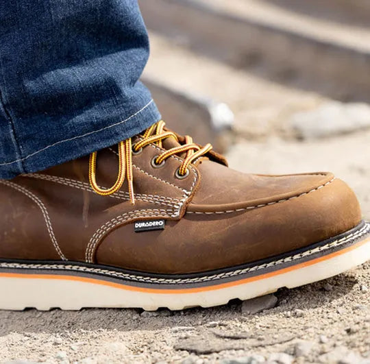 Free Shoe Repair Services For Men's Work & Safety Boots | Duradero ...