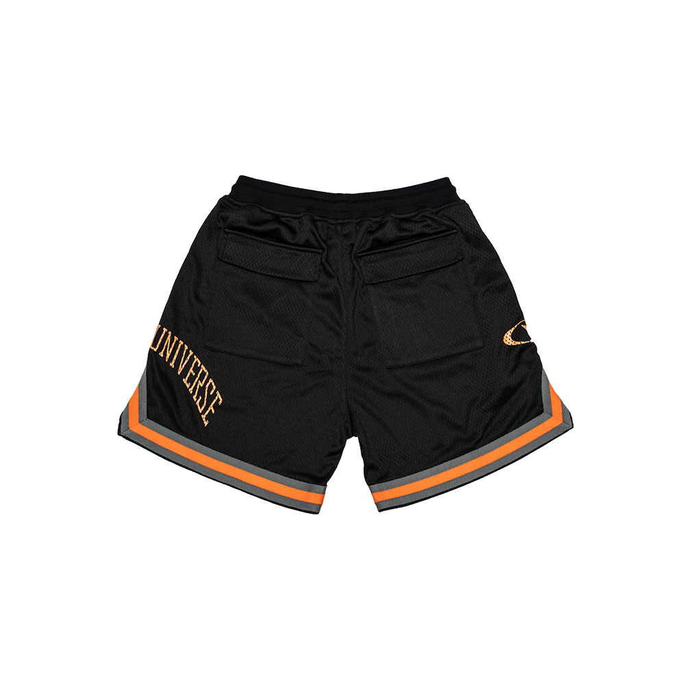 black and gold jordan basketball shorts