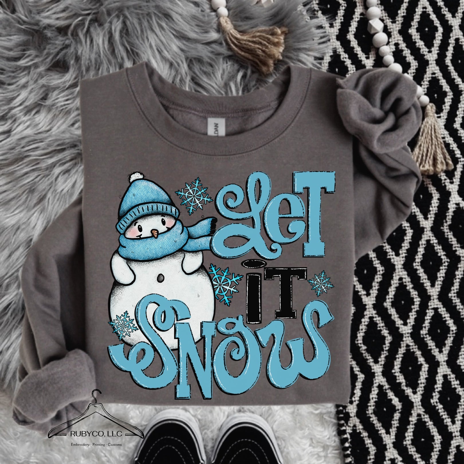 Let it Snow Snowman Sweatshirt