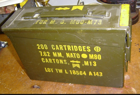Military ammunition box NATO