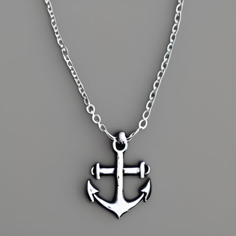 Anchor necklace with meaning - Damayanti.store