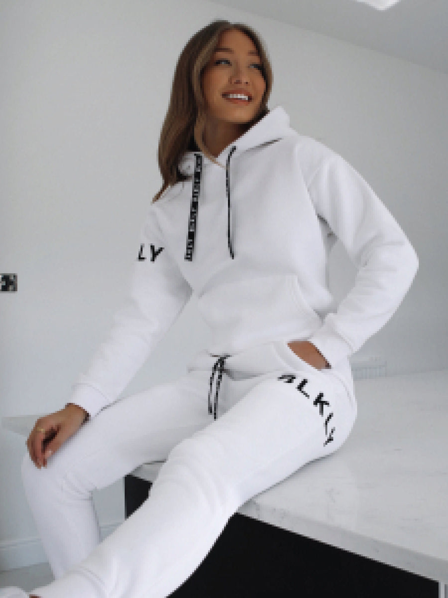 Buy BLK Core Womens White Sweatpants – Blakely Clothing US
