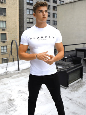 Buy Whitestone Mens White T-Shirt – Blakely Clothing US