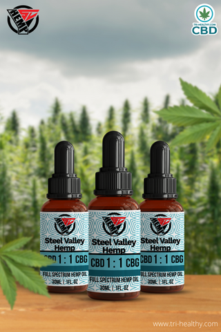 Steel Valley Hemp CBG Full Spectrum Tincture Oil