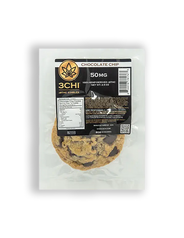 Tri-Healthy CBD 3Chi Delta 8 Chocolate Chip Cookie