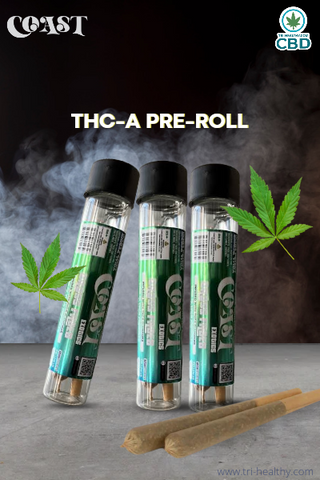 Coast THC-A Pre rolls- Crossfaded