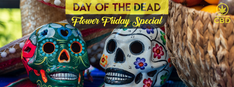Tri-Healthy CBD Day of the Dead Flower Friday