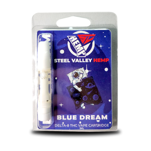Delta-8-THC-Vape-Cart-Sativa-Blue-Dream-by-Steel-Valley-Hemp