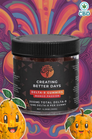 Delta-9 Spectum + THC Gummies-Mango passion