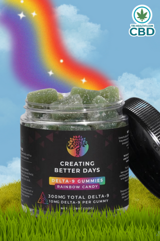 Delta-9 Spectum + THC Gummies- Rainbow Candy