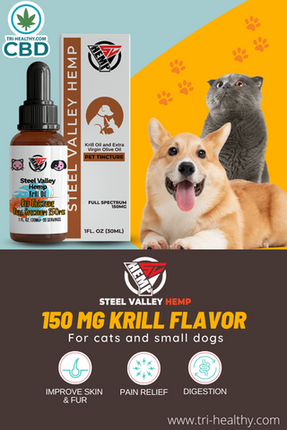 Steel Valley Hemp Pets Full Spectrum Bacon Tincture 