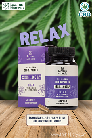 Lazarus Naturals Relax Capsules