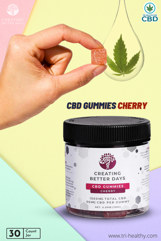 Nano-CBD Gummies-Cherry