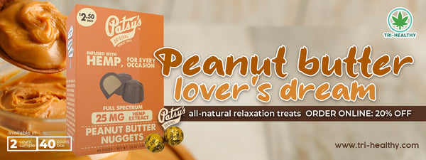 Peanut Butter Lover's Dream Patsy’s All-Natural Relaxation Treats