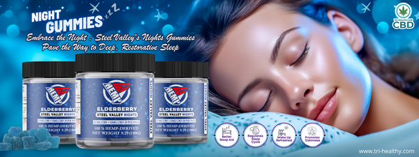 Embrace the Night Steel Valley's Nights Gummies Pave the Way to Deep, Restorative Sleep