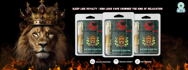 Sleep like Royalty King Louis Vape Crowned the King of Relaxation