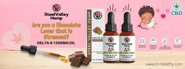 Steel Valley Hemp Delta 8 THC Chocolate Tincture