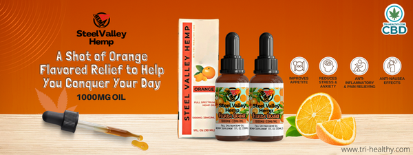 Steel Valley Hemp Orange Flavored Tincture