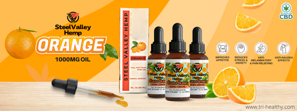 Steel Valley Hemp Full Spectrum Orange Tincture