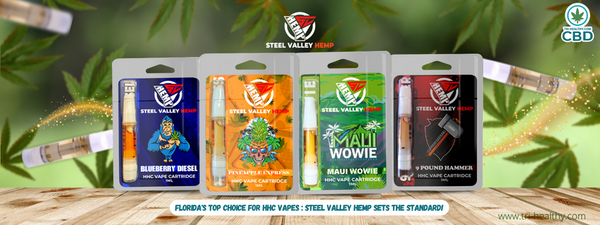 Florida's Top Choice for HHC Vapes Steel Valley Hemp Sets the Standard