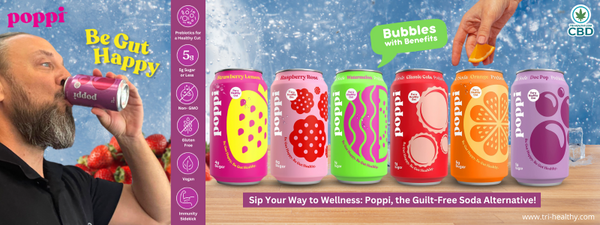 Sip Your Way to Wellness Poppi, the Guilt-Free Soda Alternative!