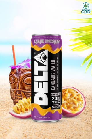 Drink Delta- Sativa PASSION FRUIT DELTA 9 THC