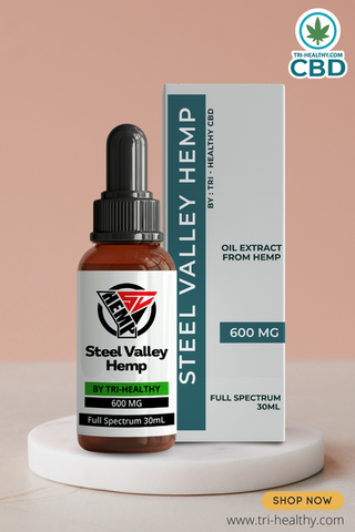 Steel Valley Hemp Full Spectrum 600mg CBD Oil