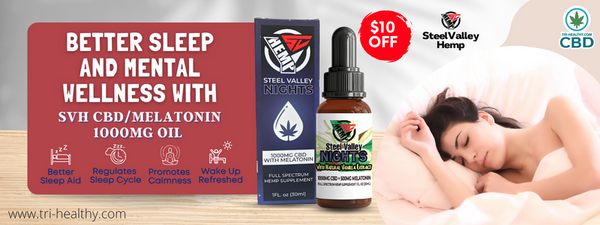 Steel Valley Hemp Full Spectrum Nights + Melatonin Tincture 