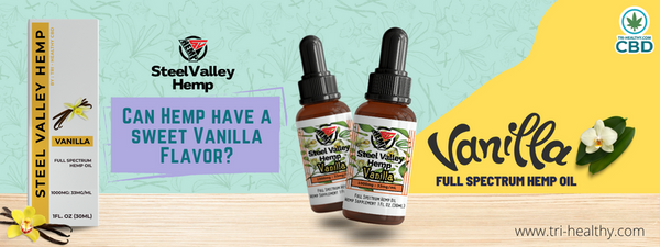 Steel Valley Hemp Full Spectrum Vanilla Tincture 