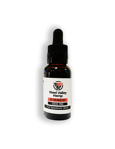 Tri-Healthy CBD Steel Valley Hemp Full Spectrum Tincture Oil