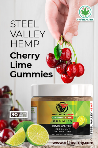 Steel Valley Hemp Cherry Lime Gummies