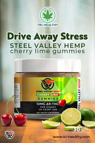 Steel Valley Hemp Cherry Lime Gummies