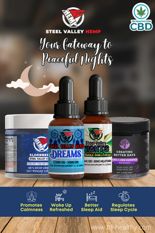 Steel Valley Hemp Nights Relaxation Products
