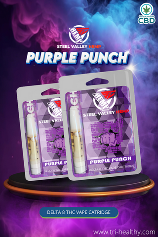 Steel Valley Hemp Purple Punch Vape Cartridge