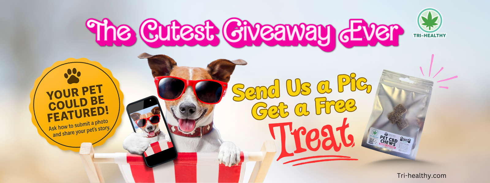Pet Pic for a Free Treat