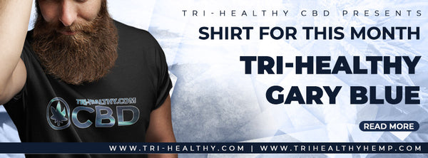 Tri-Healthy's Shirt of the Month - Tri-Healthy Gary Blue